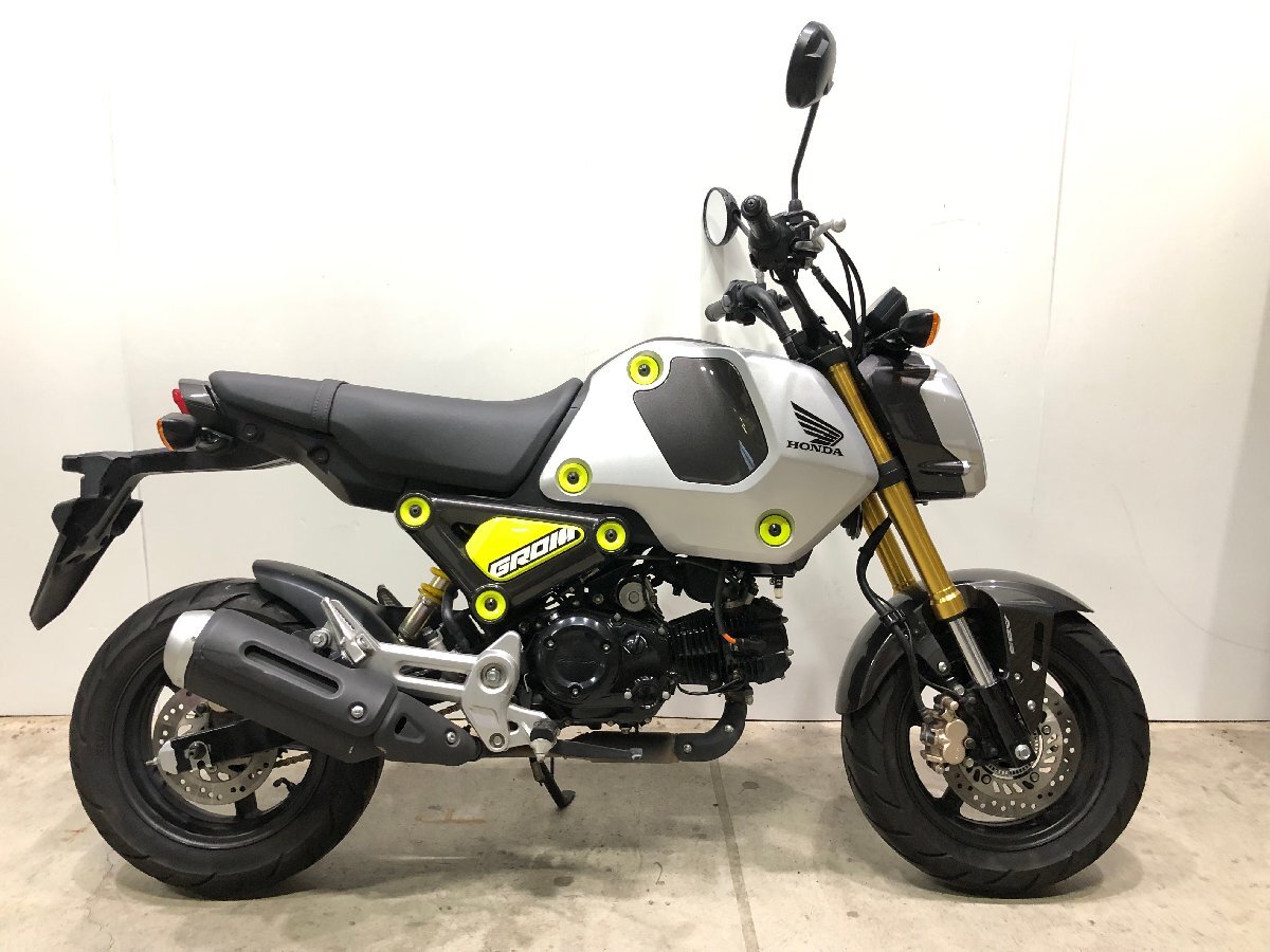 8) ホンダ グロム 純正 スイングアーム セット JC92-1000※※※ 5速 GROM MSX B5_画像10