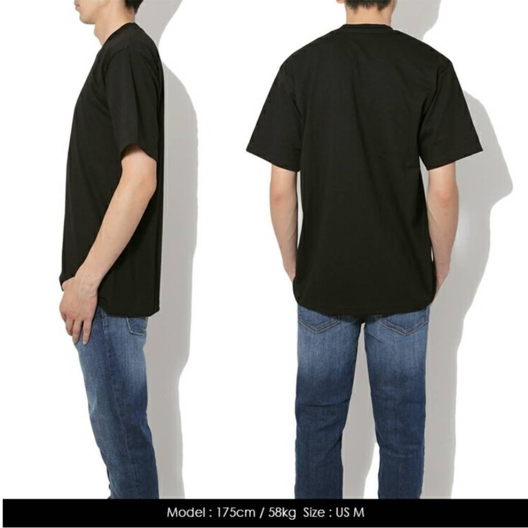 新品未使用 プロクラブ ヘビーウエイト プリント 半袖 Tシャツ 黒 L G柄_画像7