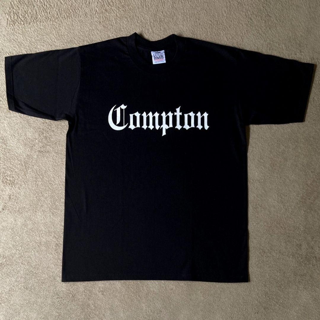 新品未使用 プロクラブ ヘビーウエイト プリント 半袖 Tシャツ 黒 L G柄_画像2