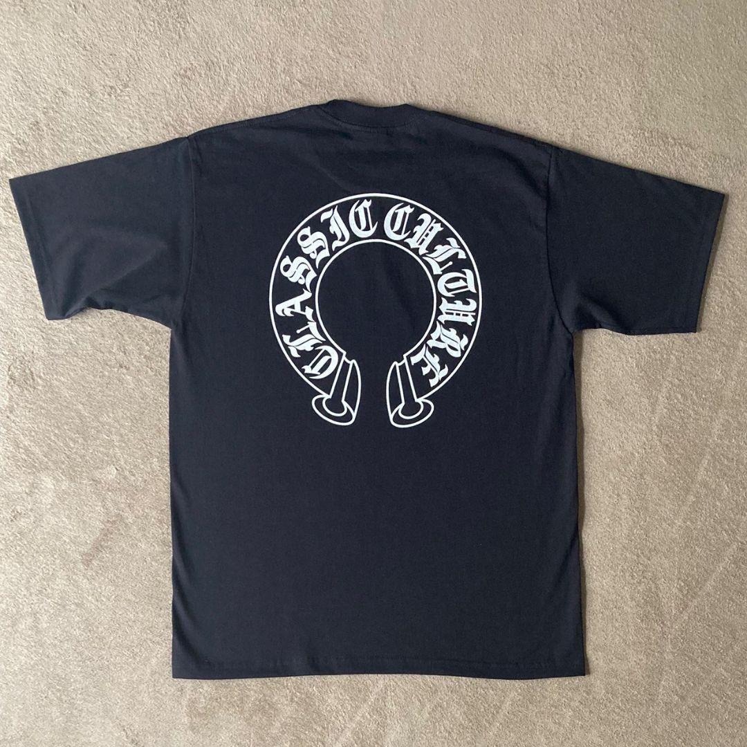 新品未使用 プロクラブ ヘビーウエイト プリント 半袖 Tシャツ 黒 L G柄_画像3