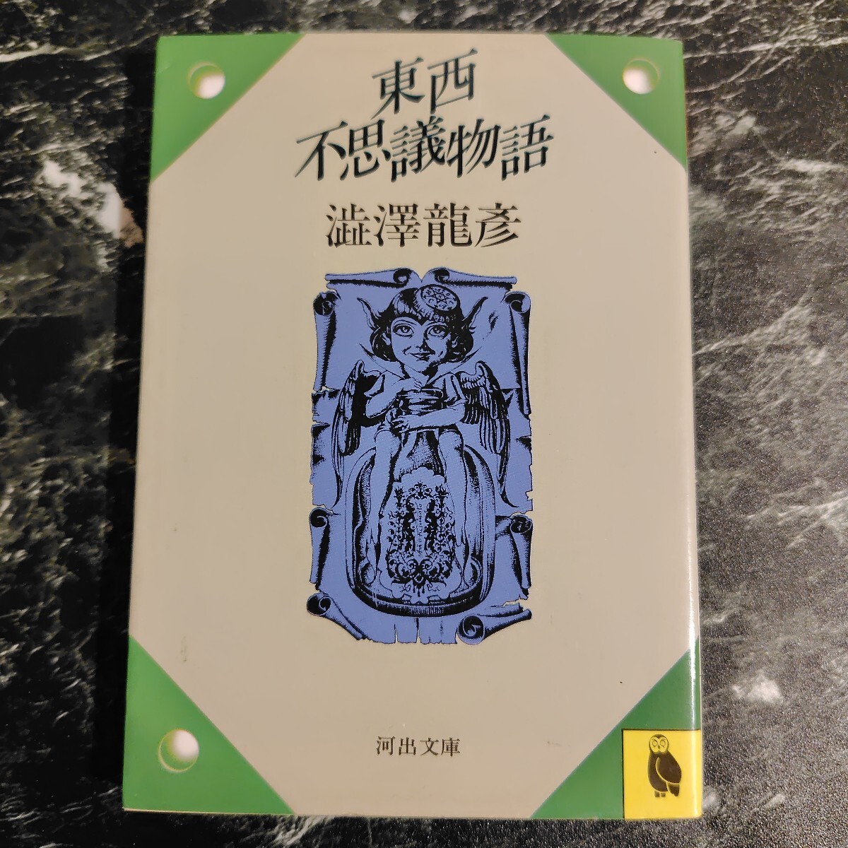 東西不思議物語 澁澤龍彦 河出文庫 古本 昭和 当時物 文庫 文学 博物誌 _画像1