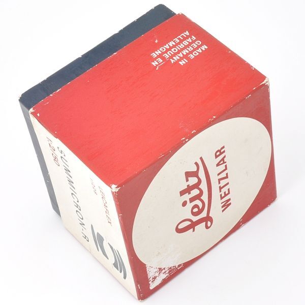 LEICA SUMMICRON R 50mm F2 ライカ ズミクロン R 元箱 フード ( 12564 ) リング ( 14160 ) LEITZ WETZLAR ライツ ドイツ SUMMICRON-R 50/2_画像8