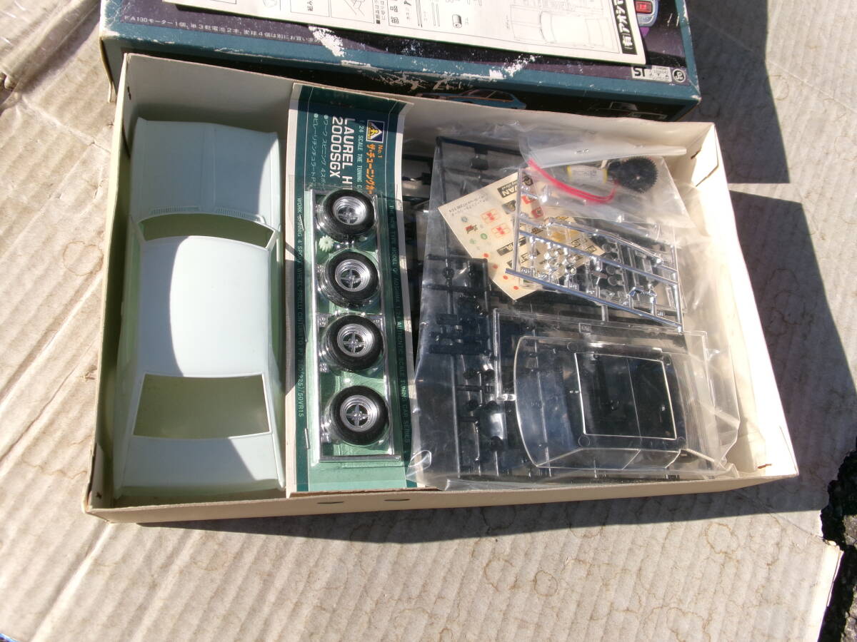 当時物、アオシマ、1/24、ザ・チューニングカー、ハの字、ローレルHT2000SGX、C130型、ブタケツ_画像6