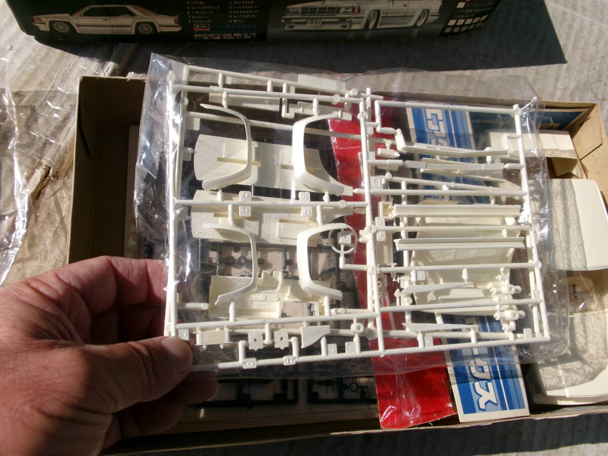 当時物、旧フジミ、1/24、エアダム角フェン、V6セドリックHT、V30Eブロアム、Y30前期、ハイソ_画像6