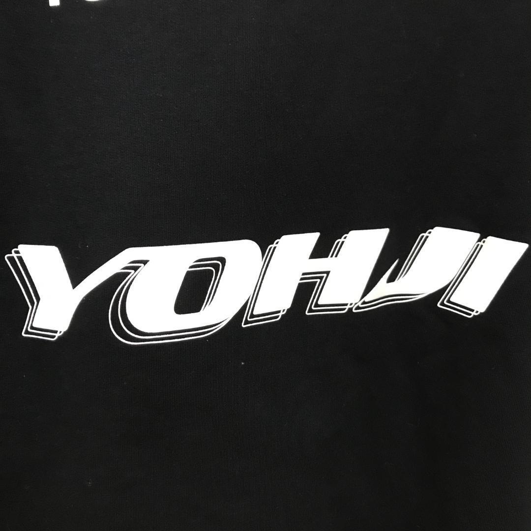 F067[洋服]Y-3 graphic hoodie　Black　Mサイズ_画像5