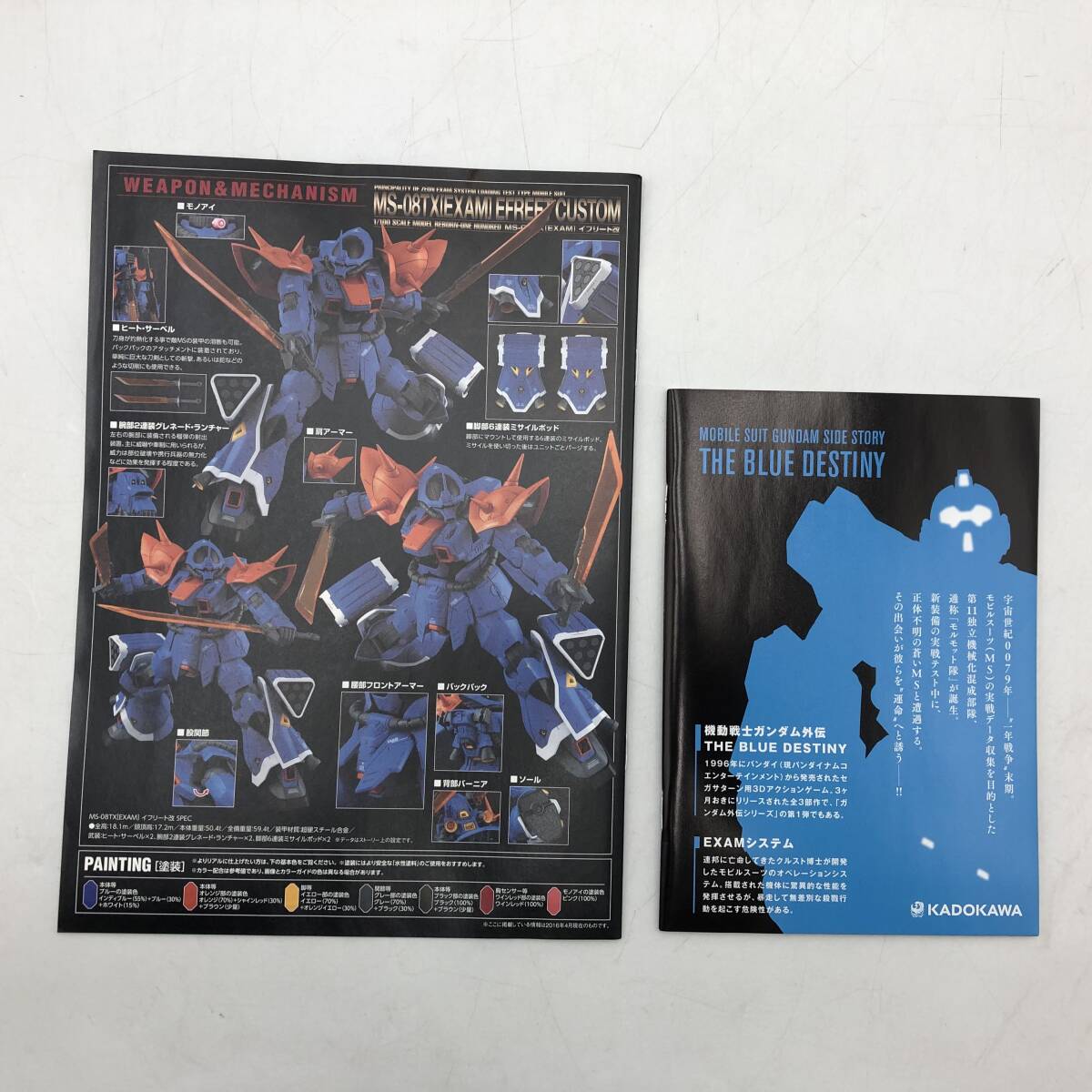 玩L72 プラモデル 1/100 イフリート改 RE/100 機動戦士ガンダム外伝 THE BLUE DESTINY【未組立】_画像5