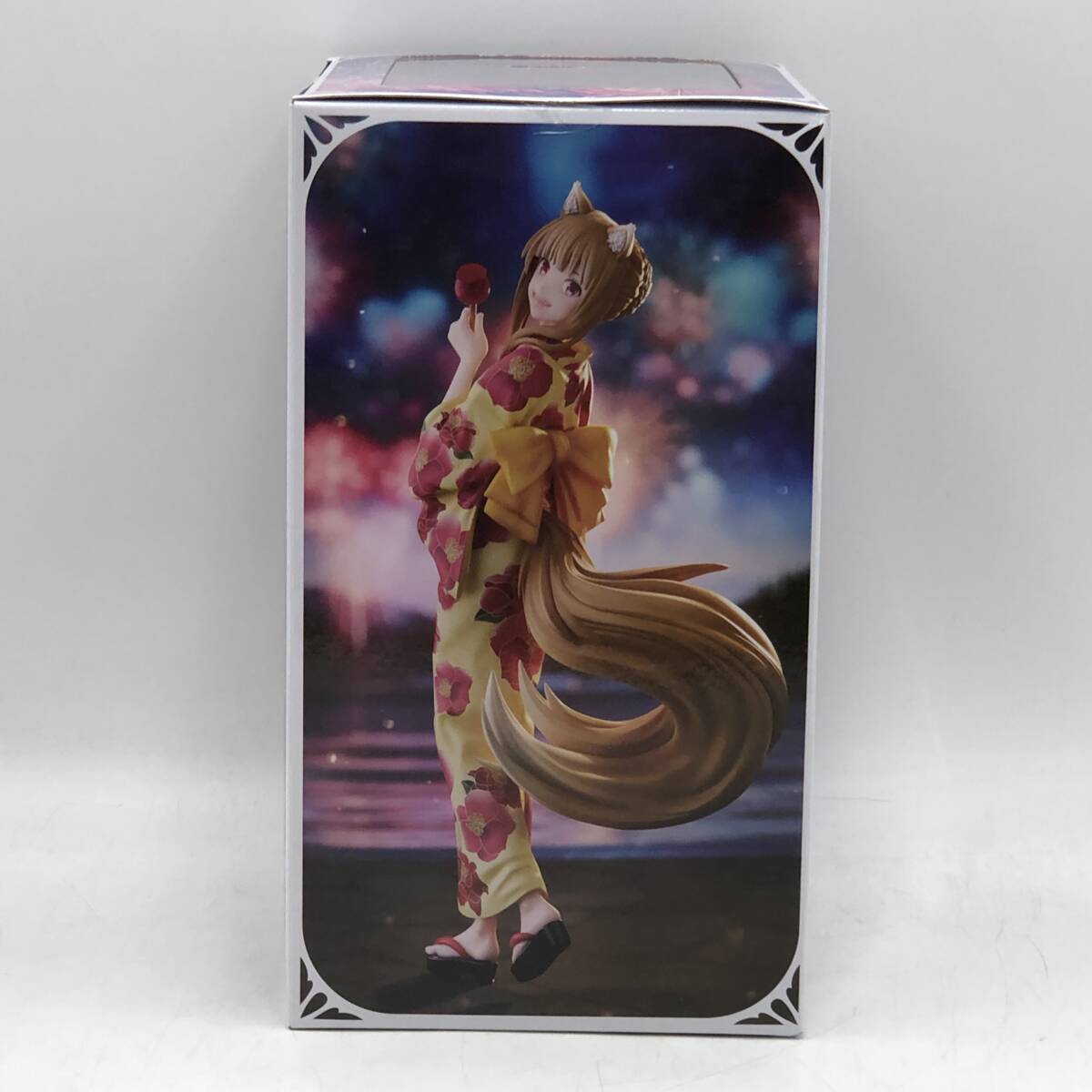 玩L77 フィギュア 1/7 狼と香辛料 ホロ 浴衣Ver. MERCHANT MEETS THE WISE WOLF 完成品[フリュー]【未開封】_画像3
