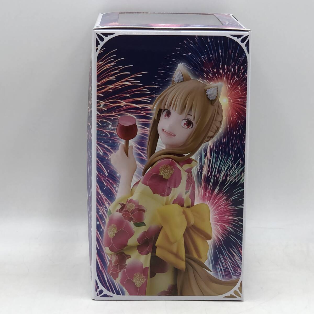 玩L77 フィギュア 1/7 狼と香辛料 ホロ 浴衣Ver. MERCHANT MEETS THE WISE WOLF 完成品[フリュー]【未開封】_画像5