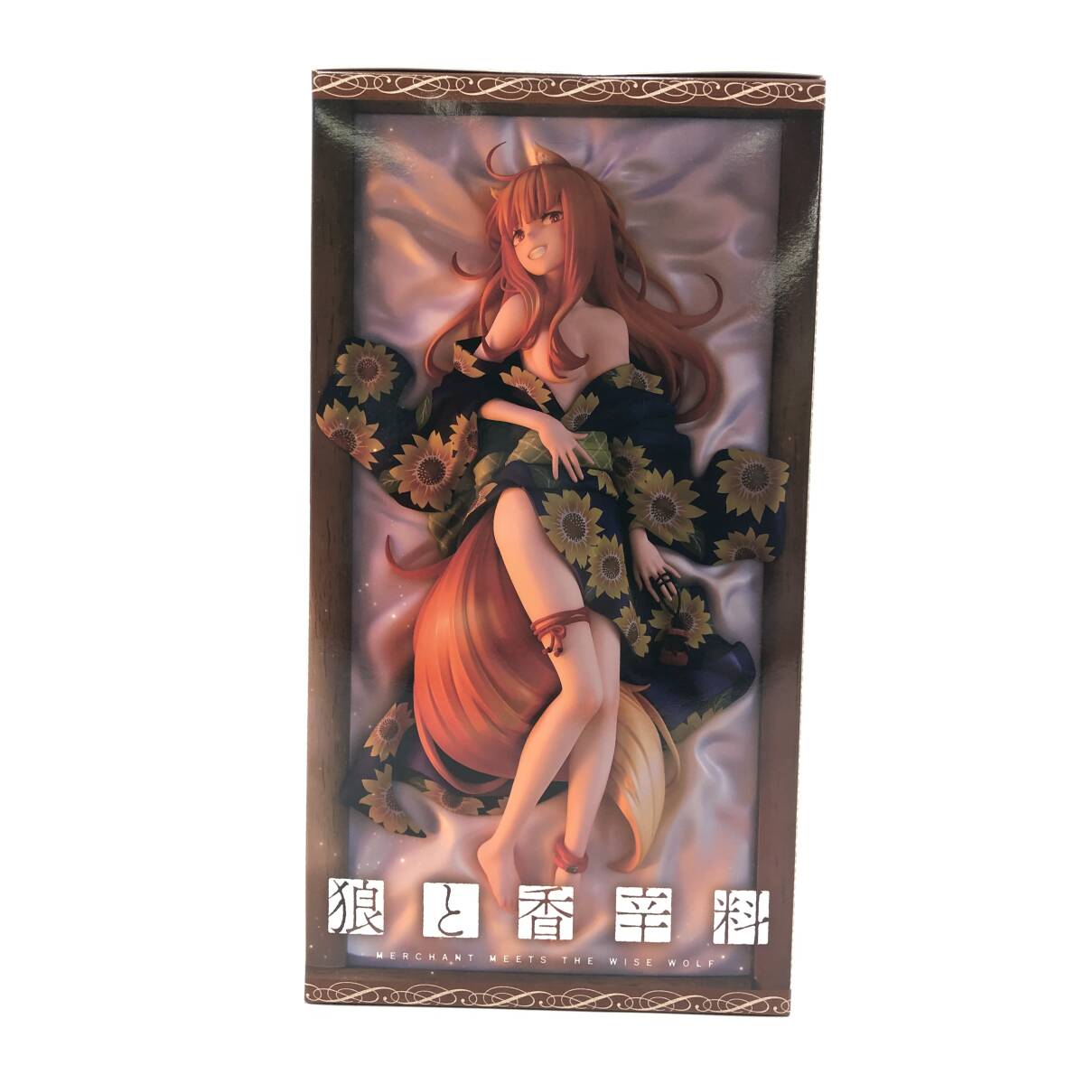 玩W16 フィギュア/狼と香辛料 MERCHANT MEETS THE WISE WOLF/ホロ 浴衣美人ver./1／7 完成品/KADOKAWA/【未開封】_画像3