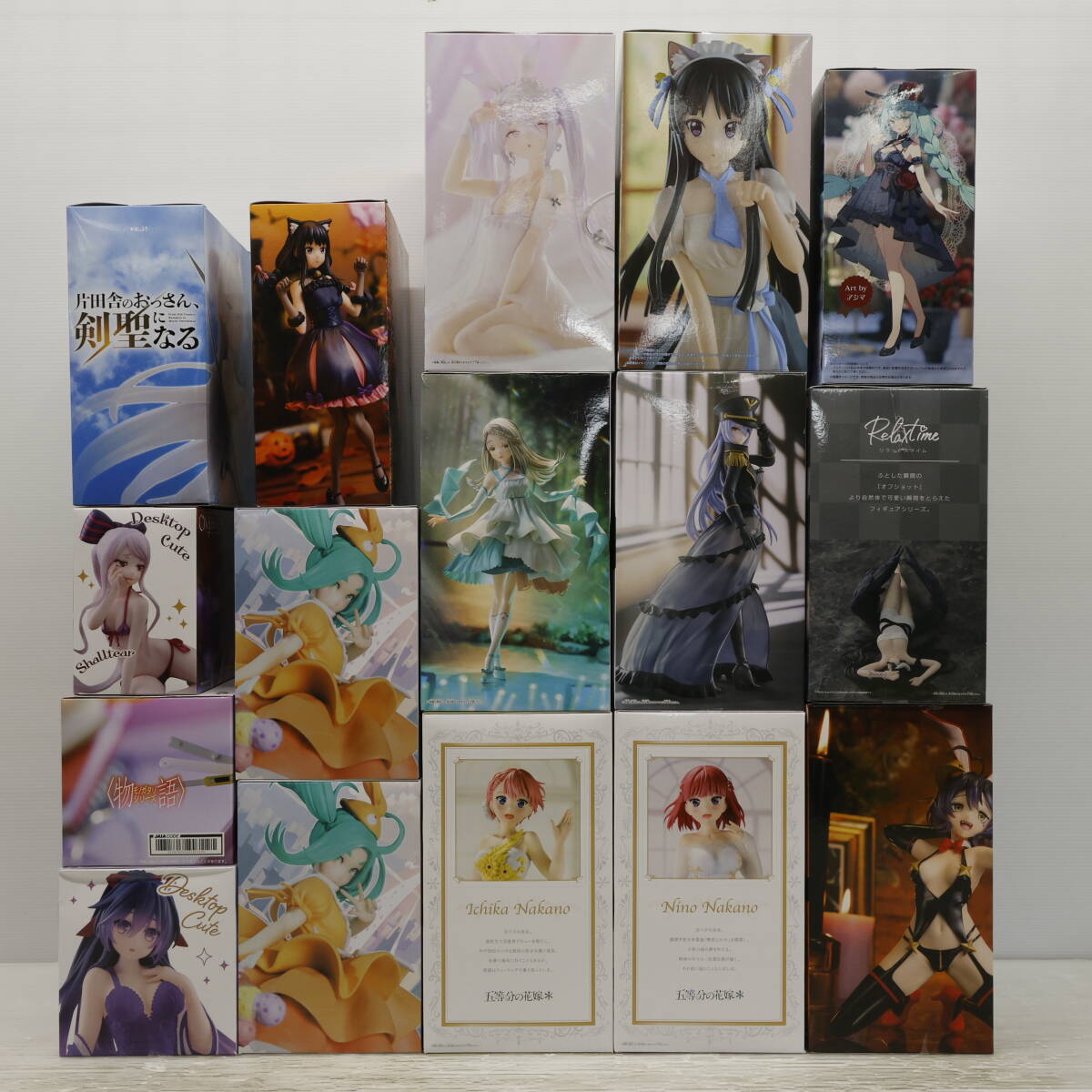 玩A67 フィギュア【140】16点まとめプライズ ◆おっさん剣聖/物語/デアラ/リコリコ/シュガー/けいおん/学マス/着せ恋/まほあこ 等◆_画像2