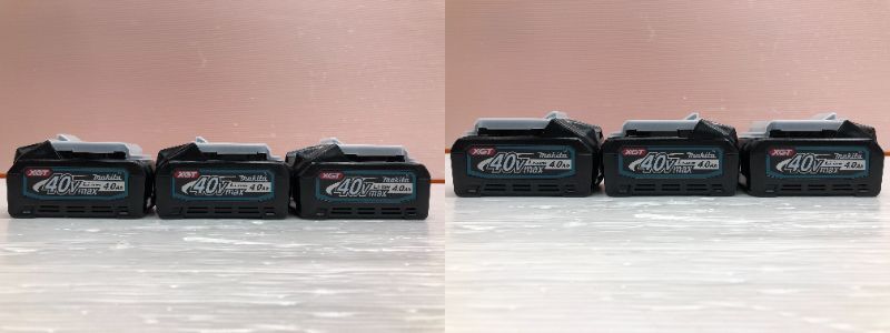 KD63 マキタ/リチウムイオンバッテリ3個セット/BL4040/A-69939/DC36V(40Vmax) 4.0Ah_画像6