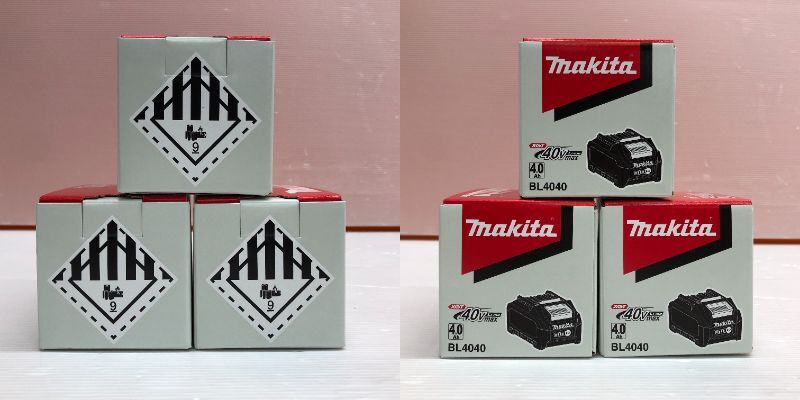 KD65 マキタ/リチウムイオンバッテリ3個セット/BL4040/A-69939/DC36V(40Vmax) 4.0Ah_画像9