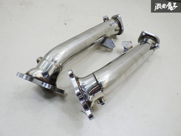 美品!! CZP R35 GT-R 第1触媒 ストレート パイプ ダウンパイプ アウトレットパイプ オールステン 競技用 激安魔王 即納 棚_画像9
