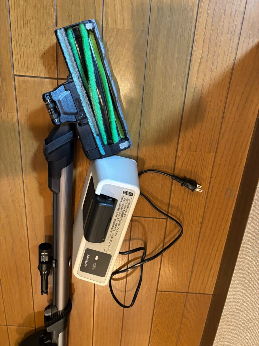 SHARP Ractive Air EC-KR1 クリーナー 紙パック式 コードレススティッククリーナー _画像4