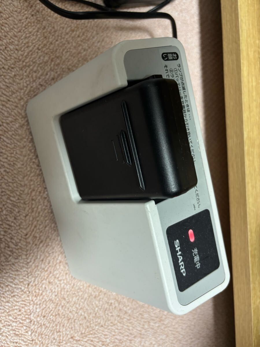 SHARP Ractive Air EC-KR1 クリーナー 紙パック式 コードレススティッククリーナー _画像5