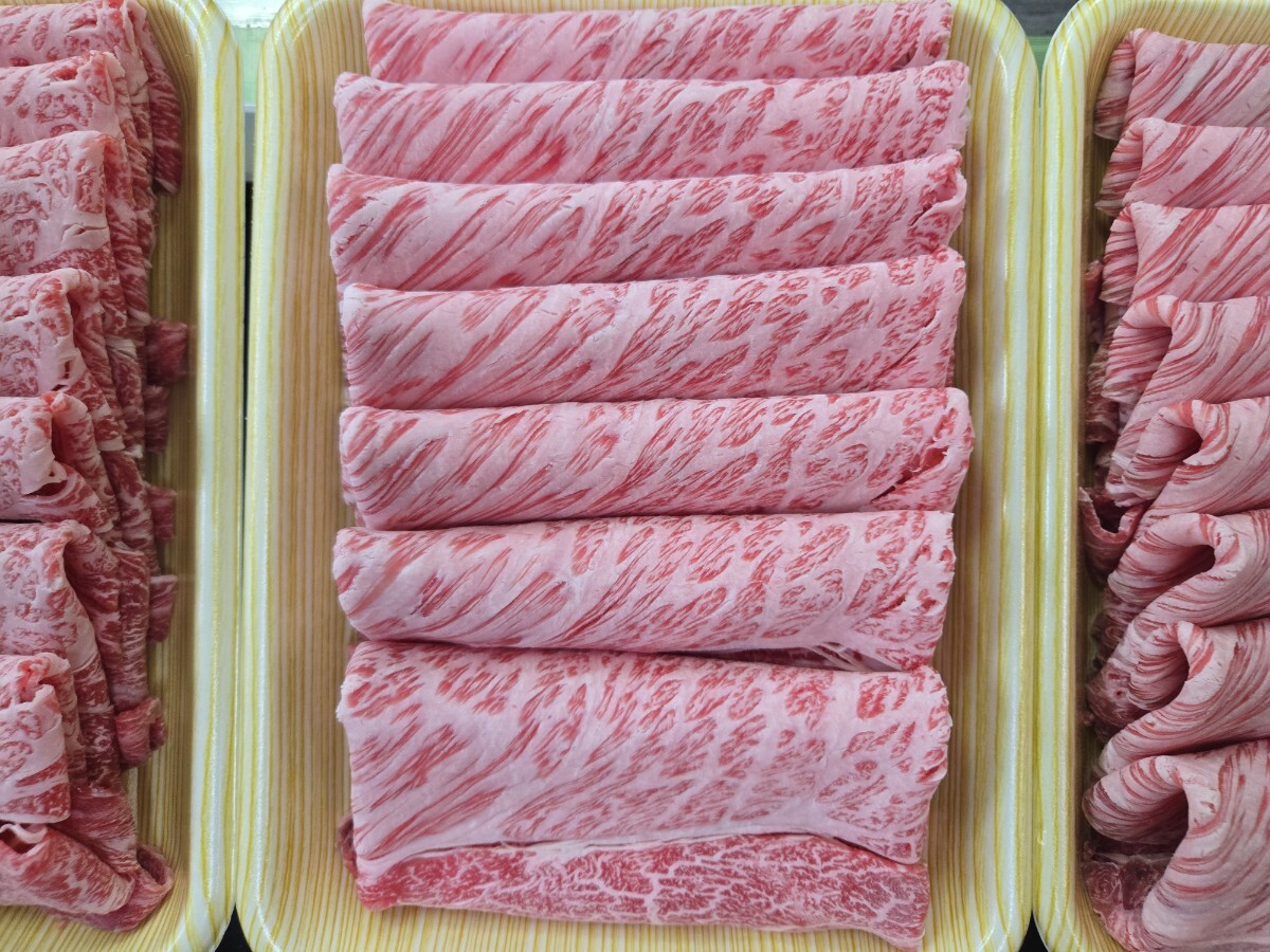 栃木A5とちぎ和牛 特選肩ロース(すき焼き) 3.39kg(1) _画像6