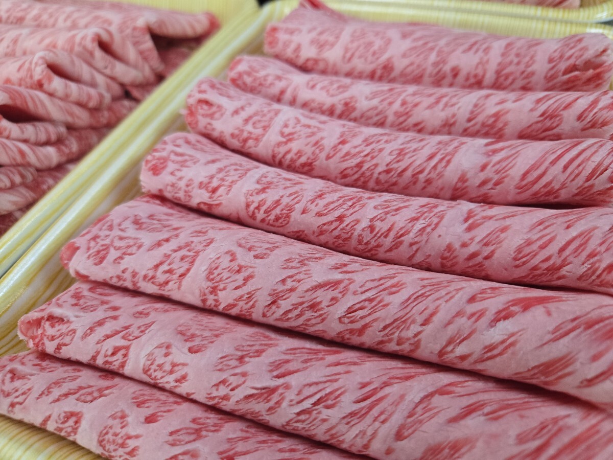 栃木A5とちぎ和牛 特選肩ロース(すき焼き) 3.39kg(1) _画像9