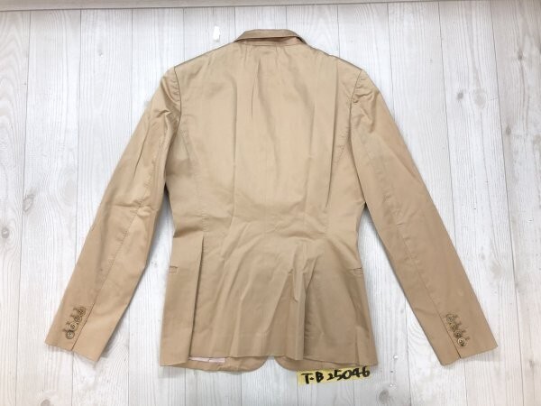 RALPH LAUREN ラルフローレン レディース 日本製 総裏 ストレッチ テーラードジャケット 7 ベージュ_画像2