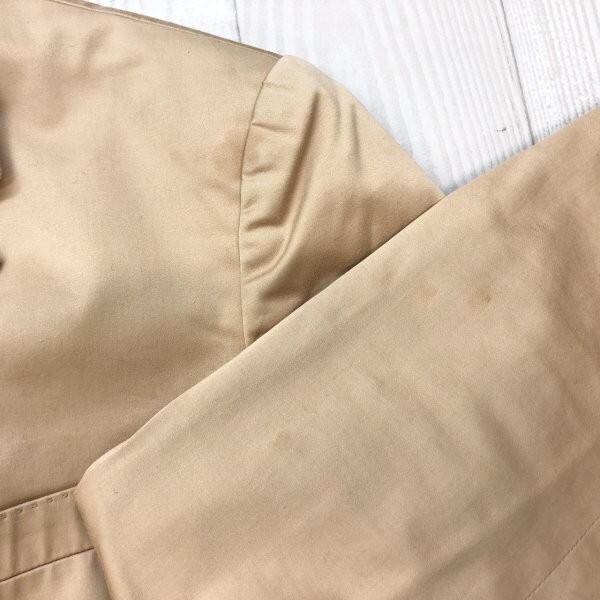 RALPH LAUREN ラルフローレン レディース 日本製 総裏 ストレッチ テーラードジャケット 7 ベージュ_画像5