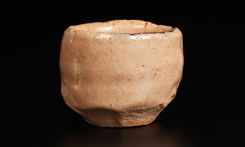 [ Okabe . мужчина ] высокого класса произведение . Shino большие чашечки для сакэ . Kato Tang 9 . вместе коробка гарантия 15951