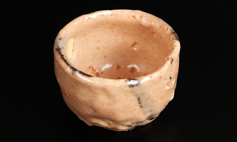 [ Okabe . мужчина ] высокого класса произведение . Shino большие чашечки для сакэ . Kato Tang 9 . вместе коробка гарантия 15951