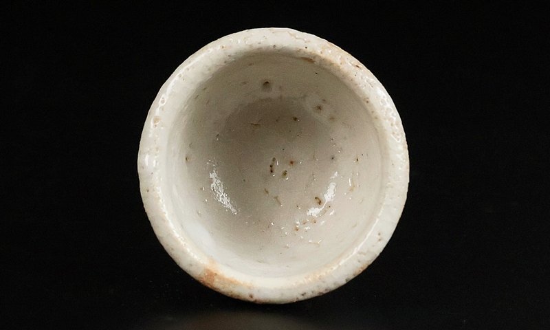 [. река . магазин ] превосходящий . произведение Shino sake чашечка для сакэ человек национальное достояние вместе коробка гарантия 17130