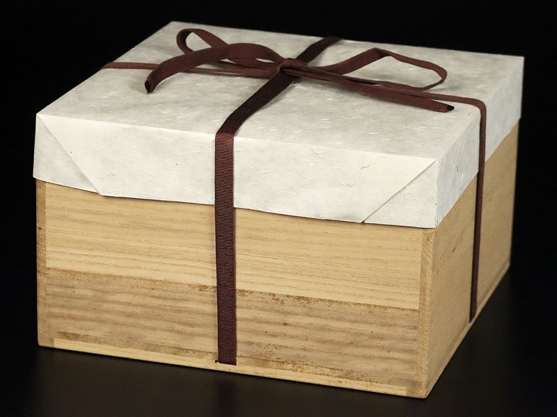 [ золотой -слойный ..] превосходящий . произведение Bizen огонь . круг тарелка . человек национальное достояние первое поколение чёрный рисовое поле .... коробка гарантия 15507