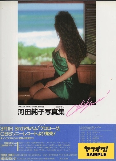 河田純子写真集　－キャッチミー！－_画像3