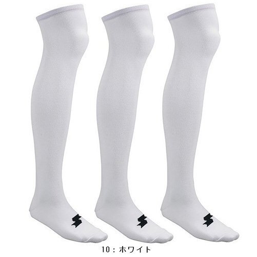 SSKes SK YA2137 бейсбол 3 пара комплект носки 24-27cm белый 