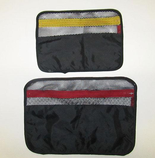 TRAVELY большой маленький 2 шт. комплект застежка-молния пакет черный . сделка товар 