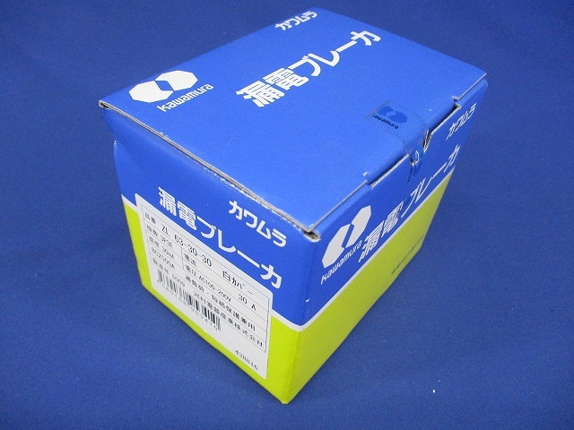 漏電ブレーカ 3P3E30A30mA AC100-200V ZL63-30-30_画像3