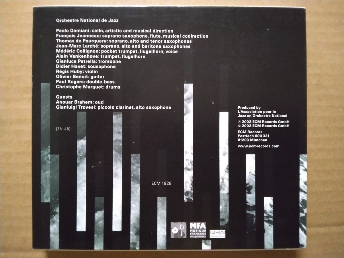 【送料込】ECM CD Charmediterranen / Orchestre National de Jazz, Anouar Brahem, Gianluigi Trovesi, Paolo Damiani_画像2