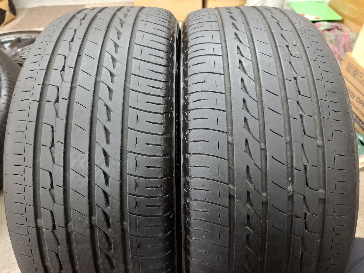 【美品】スバル レヴォーグ STI スポーツ 純正 ホイールタイヤ 2021年 ブリヂストン レグノGR-X2 225/45R18 7.5J コンフォートタイヤ_画像9