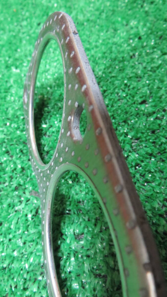 L6タコ足用　メガネガスケット５０φ　ハコスカ　ケンメリ　デュアルマフラー用　GC10　S30　スカイライン　日産_画像5