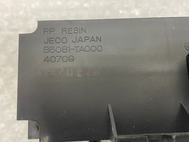サンバー 赤帽 ダッシュボード センターカバー デジタルトリップ トリップメーター KS3 KS4 KV3 KV4 オプション JECO 85081-TA000 40709_画像9