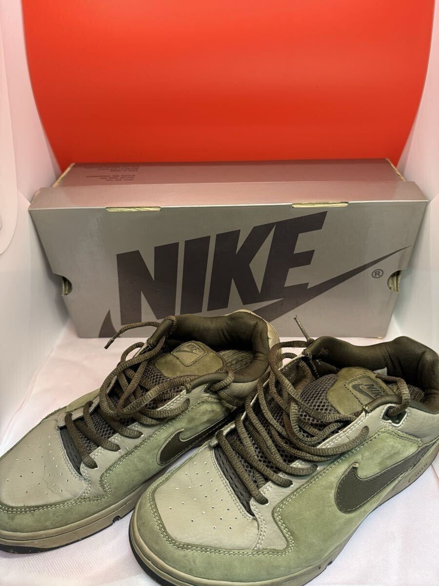 NIKE ZOOM AIR ANGUS カラー カーキ 9 27cm ナイキ ズーム エア アンガス_画像1