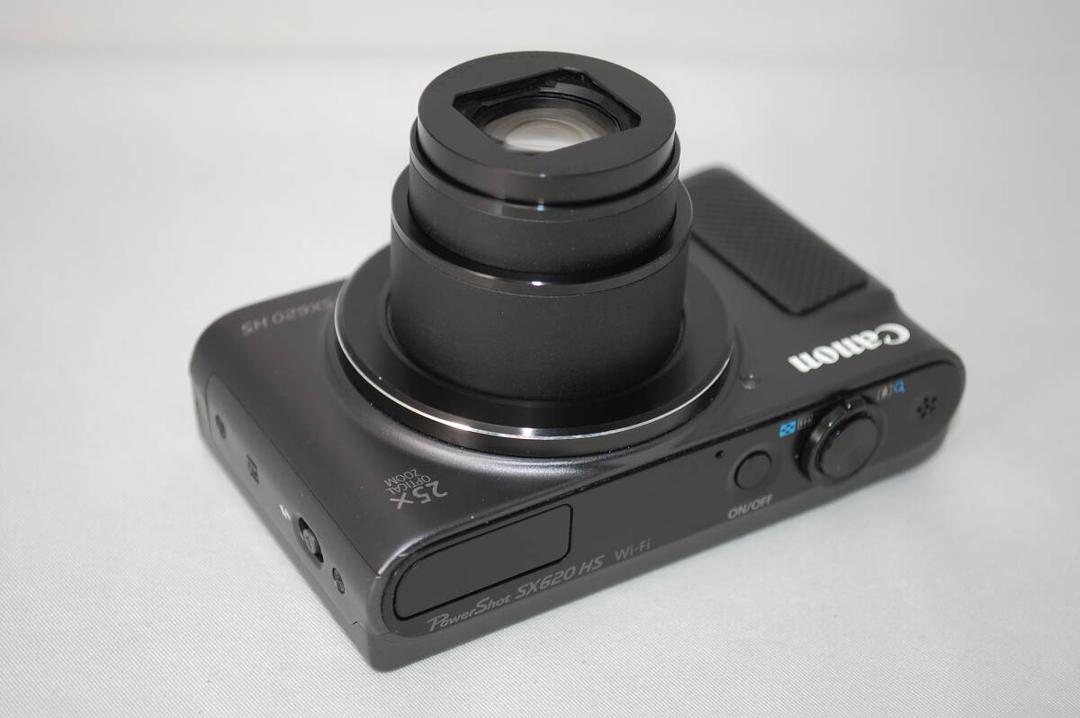 ★現状お渡し★外観はきれい★一応撮影、記録確認OK★ Canon キャノン PowerShot SX620 HS (PC2271) ブラック #G-549_画像7