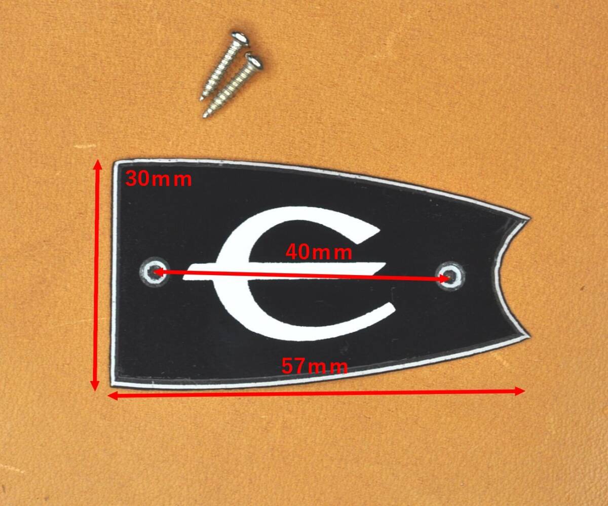 ★ Epiphone「 エピフォン トラスロッドカバー ２点止め」★_画像4