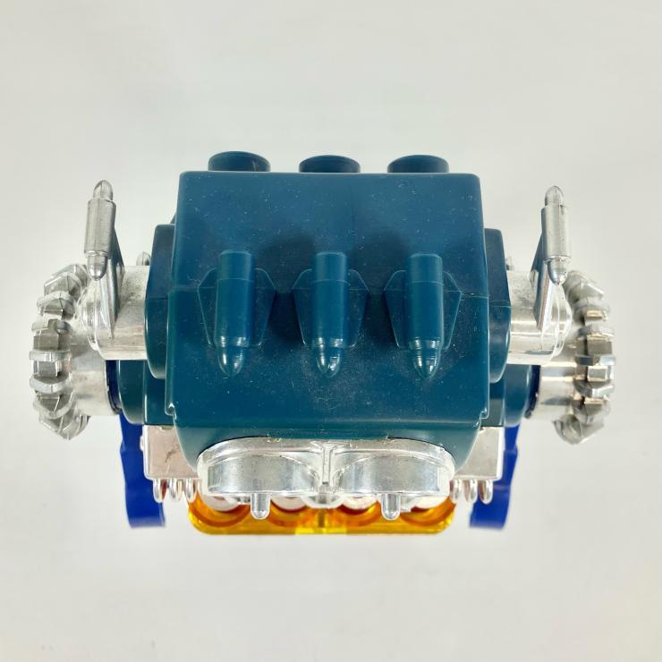 堀川玩具 スモーキング エンジン ロボット ブリキロボット 電池式 おもちゃ ホビー 昭和レトロの画像3