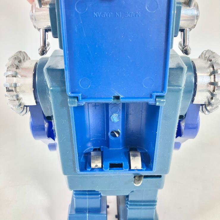 堀川玩具 スモーキング エンジン ロボット ブリキロボット 電池式 おもちゃ ホビー 昭和レトロの画像8