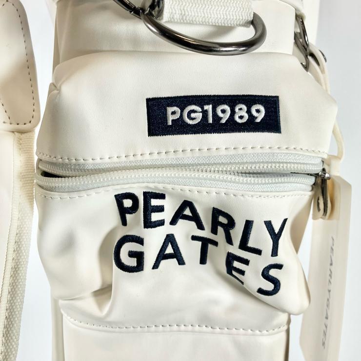 PEARLY GATES パーリーゲイツ ゴルフバッグ キャディバッグ ゴルフ用品 スポーツ用品 PG1989 【中古品】