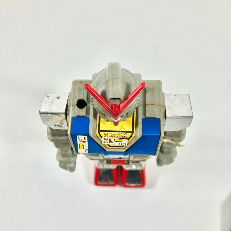  clover Mobile Suit Gundam Gundam ходьба Gundam zen мой тип игрушка робот Showa Retro Vintage подлинная вещь [ рабочее состояние подтверждено ]
