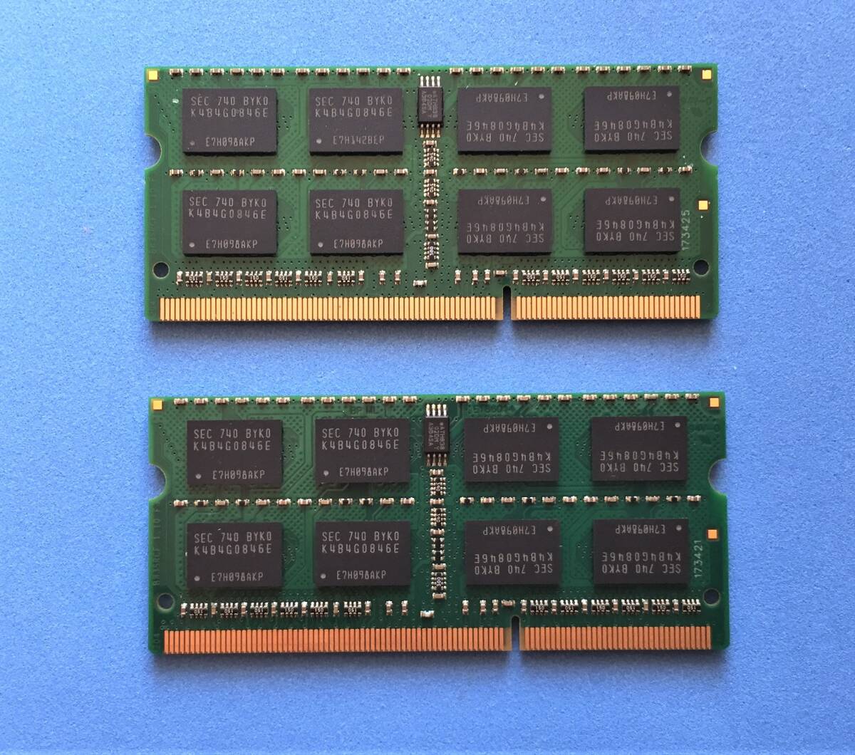 合計16G Transcend PC3-12800 DDR3-1600 8GBx2 204pin SO-DIMM Laptop Memory 動作確認済み_画像2