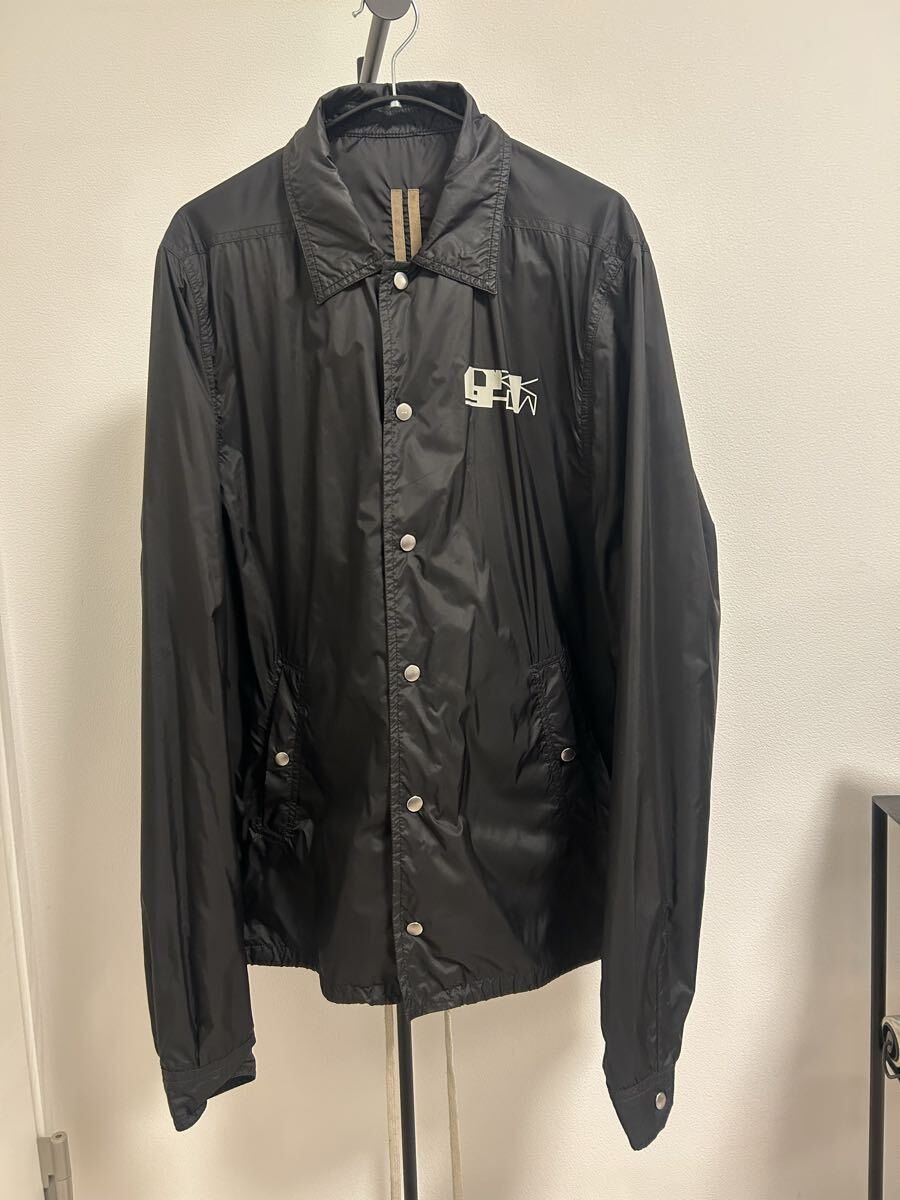 リックオウエンス/ダークシャドウ　コーチジャケット　ナイロンジャケット　Rick Owens_画像1