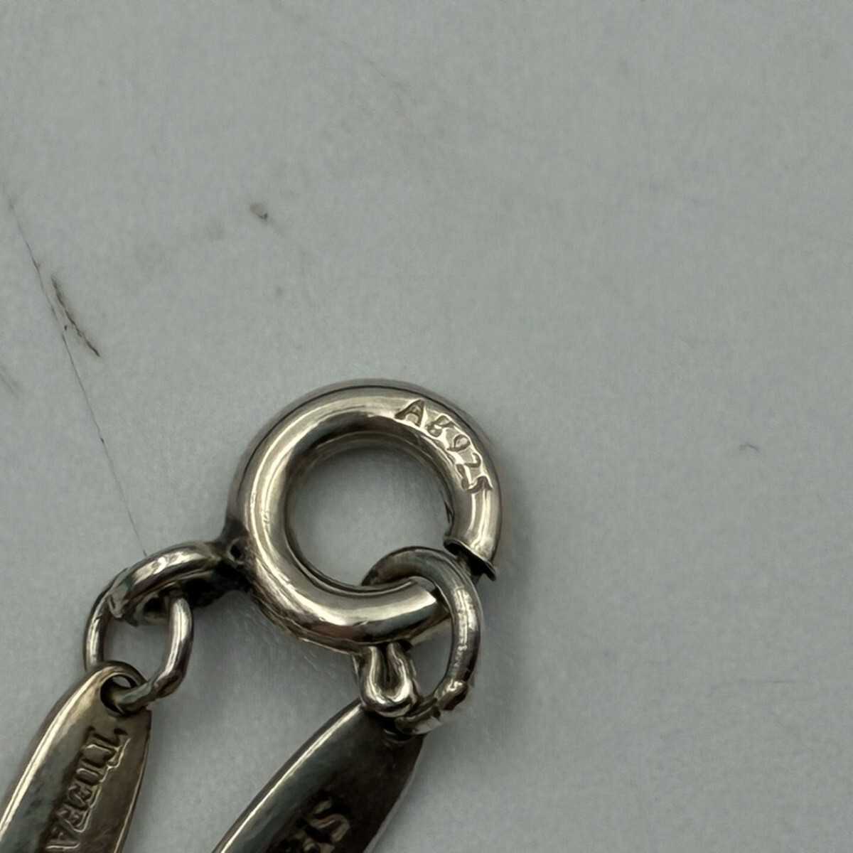 1円スタート TIFFANY&CO. ティファニー ネックレス Ag925 スターリングシルバー 総重量1.2g 現状品 TK1031-い_画像8