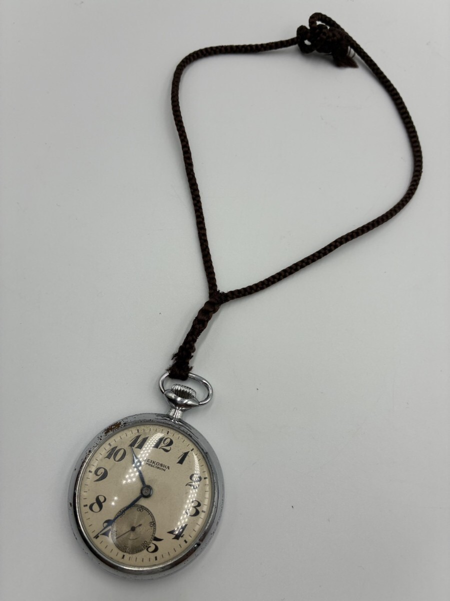 1円スタート セイコー SEIKO PRECISION プレシジョン 手巻き 現状品 19セイコー 懐中時計 AY1006-5_画像2