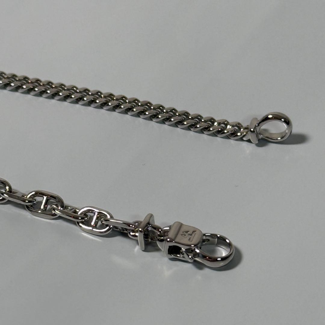 【定価3.7万】TOM WOOD Rue Bracelet 16.5cm M_画像9