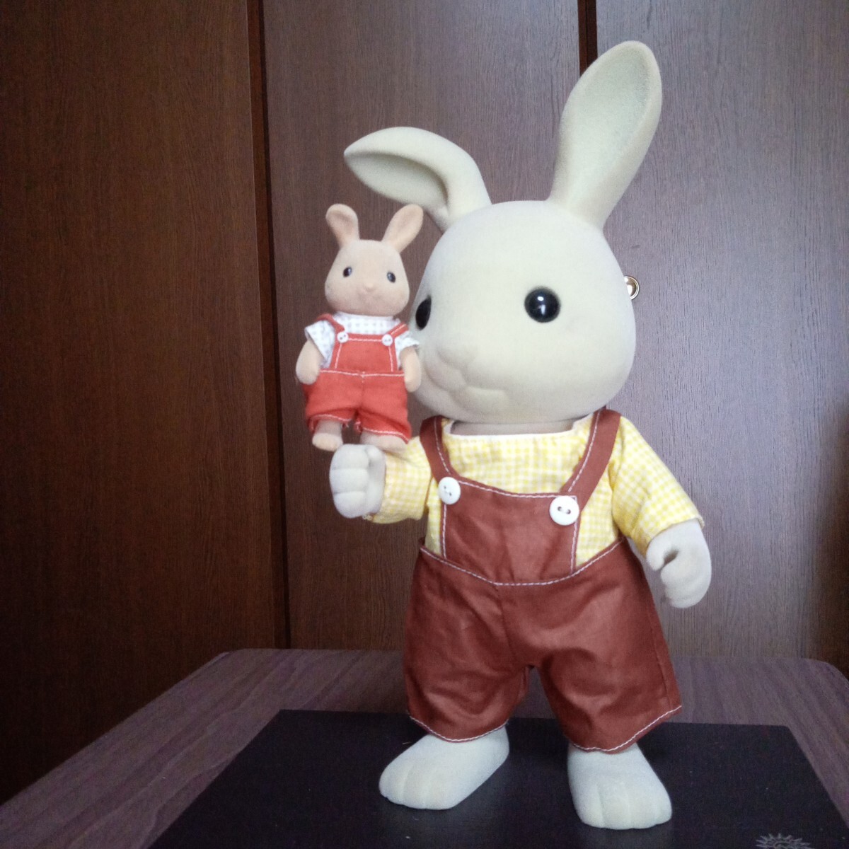 初期　シルバニア　大きいウサギのお父さん！　サンタさんコスチューム_画像1