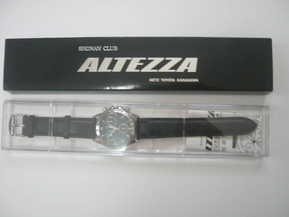 中古品 SHONAN CLUB アルテッツァ ALTEZZA NETZ TOYOTA KANAGAWA 腕時計 電池交換済 SEIKO セイコー _画像1