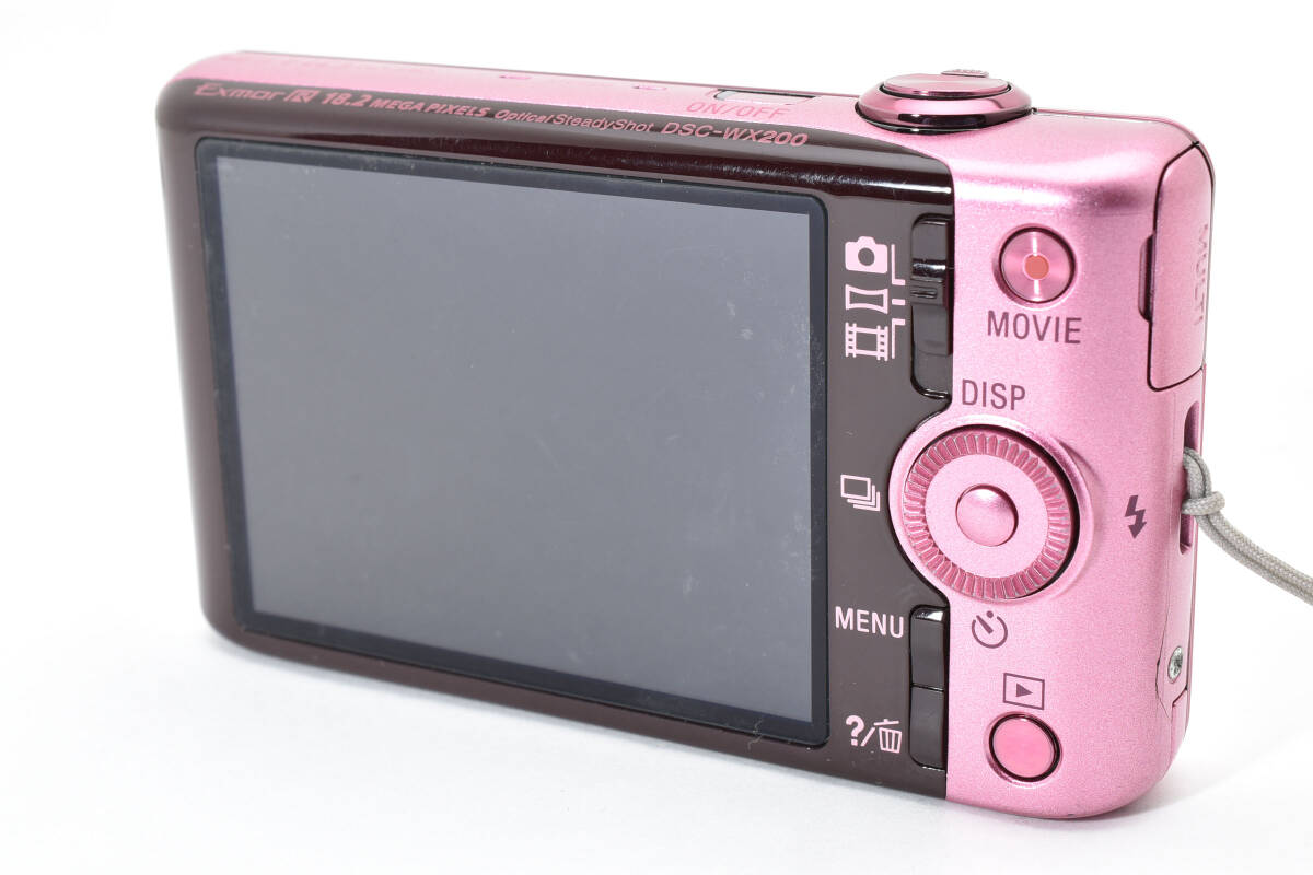 [ 美品 ] ソニー SONY Cyber-shot DSC-WX200 Digital Camera Pink Japanese only 2640228_画像8
